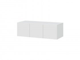 Антресоль 1200 ШК-5 (белый текстурный) в Беркаките - berkakit.mebel-nsk.ru | фото