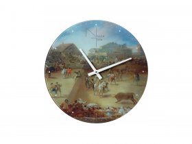 Часы интерьерные NT525 GOYA в Беркаките - berkakit.mebel-nsk.ru | фото