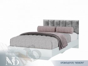 Кровать 1,2м Мемори КР-09 в Беркаките - berkakit.mebel-nsk.ru | фото