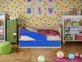 Кровать детская Бабочки 2,0 м в Беркаките - berkakit.mebel-nsk.ru | фото