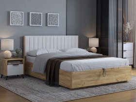 Кровать двуспальная 1,6м Юлия в Беркаките - berkakit.mebel-nsk.ru | фото