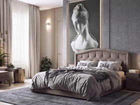 Кровать двуспальная 1,8м Верона-2 в Беркаките - berkakit.mebel-nsk.ru | фото