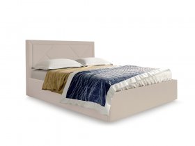 Кровать мягкая 1,6 Сиеста стандарт, вар.2 в Беркаките - berkakit.mebel-nsk.ru | фото