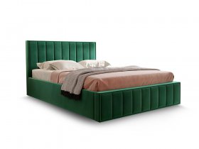Кровать мягкая 1,6 Вена стандарт, вар.1 в Беркаките - berkakit.mebel-nsk.ru | фото