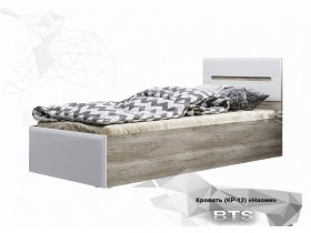 Кровать односпальная Наоми КР-12 в Беркаките - berkakit.mebel-nsk.ru | фото