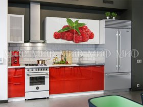 Кухонный гарнитур Малина в Беркаките - berkakit.mebel-nsk.ru | фото