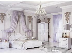 Модульная спальня «Филадельфия» в Беркаките - berkakit.mebel-nsk.ru | фото