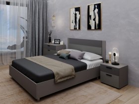 Модульная спальня Лион в Беркаките - berkakit.mebel-nsk.ru | фото