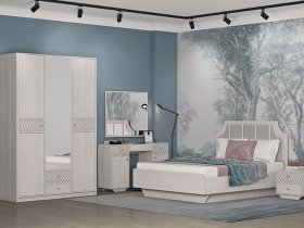 Модульная спальня Лоренцо в Беркаките - berkakit.mebel-nsk.ru | фото