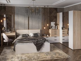 Модульная спальня Норд в Беркаките - berkakit.mebel-nsk.ru | фото