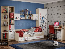 Модульная спальня Вега NEW Boy в Беркаките - berkakit.mebel-nsk.ru | фото