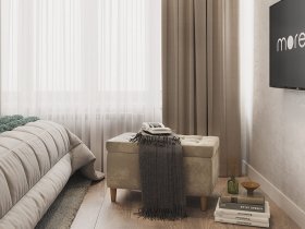 Пуф Чарли-2 (капучино) в Беркаките - berkakit.mebel-nsk.ru | фото