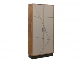 Шкаф двухстворчатый комбинированный для одежды Гамма  54.14 в Беркаките - berkakit.mebel-nsk.ru | фото