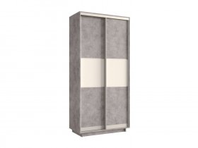 Шкаф-купе двухдверный Экспресс-мини (полки) в Беркаките - berkakit.mebel-nsk.ru | фото