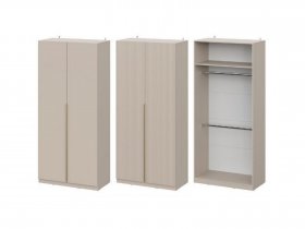 Шкаф ШК-100 Эккервуд (меланж) в Беркаките - berkakit.mebel-nsk.ru | фото